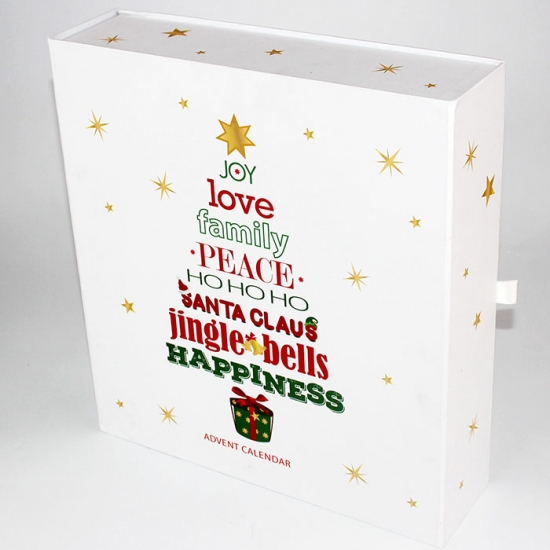 Christmas Advent Calendar Box
