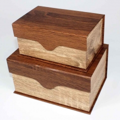 ξύλινο κουτί σχεδιασμού χαρτιού