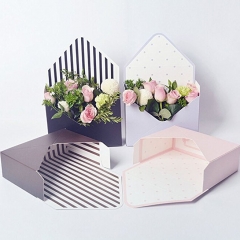 Διακόσμηση Φάκελος Αλουμίνιο σχήμα συσκευασίας δώρου λουλούδι κουτί για γάμο