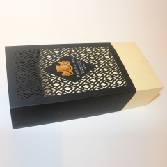 Υψηλής ποιότητας προσαρμοσμένο λογότυπο Κουτί κρασιού από χαρτόνι με συρτάρι
