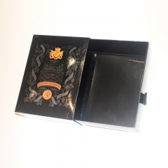 Custom Printed Book Shaped Packaging XO Wine Paper Box