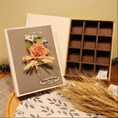 Προσαρμοσμένη εκτύπωση Βιβλίο σχήματος κουτί δώρου Chocoalte για την Ημέρα του Αγίου Βαλεντίνου