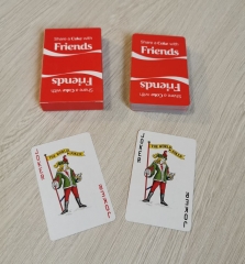 Πλήρης έγχρωμη εκτύπωση μαγικές αστείες κάρτες παιχνιδιού χαρτοπαίγνιο με εκτύπωση κουτιού επτά